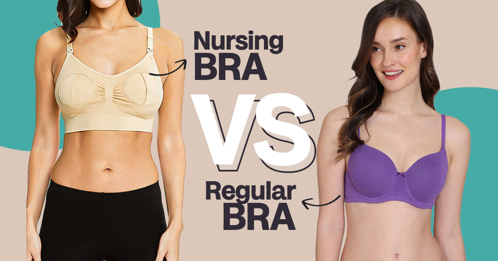 Nursing Bra vs. Regular Bra: Why the Difference Matters – ORNAVO