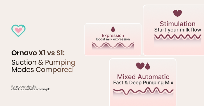 Ornavo X1 vs S1: Suction & Pumping Modes Compared