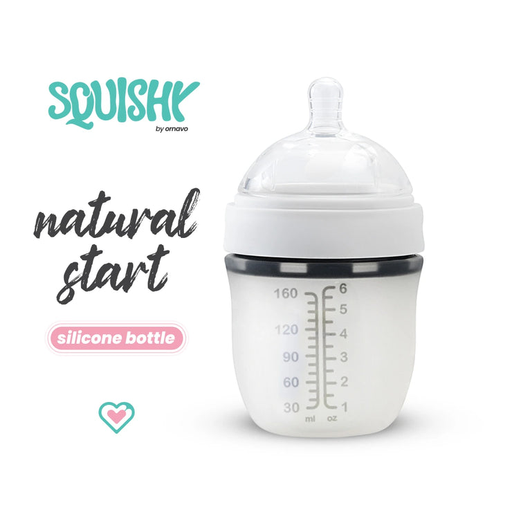 Ornavo squishy baby feeder bottle