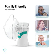 Ornavo Rechargeable Portable Mesh Nebulizer - Efficient Respiratory Relief Anywhere, Anytime