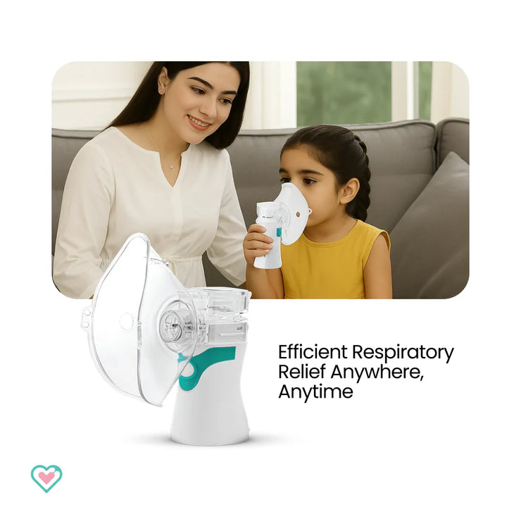 Ornavo Rechargeable Portable Mesh Nebulizer - Efficient Respiratory Relief Anywhere, Anytime